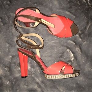 Delman heeled sandals